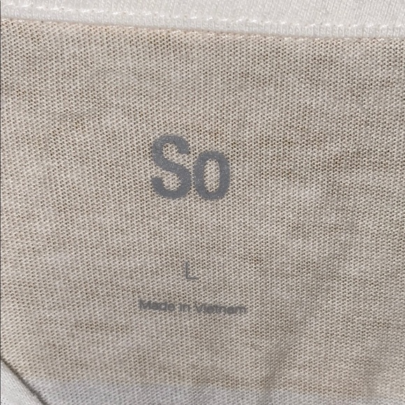 SO Yellow and White Polo Collar Crop Top - Picture 6 of 10